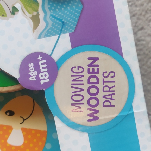 Melissa and Doug First Play - Friendly Frogs Pull Toy - New In Box - Picture 3 of 8